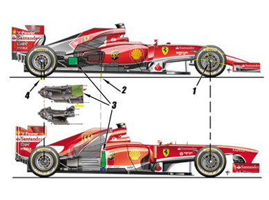 Ferrari F14 T - масляный бак, часть 1